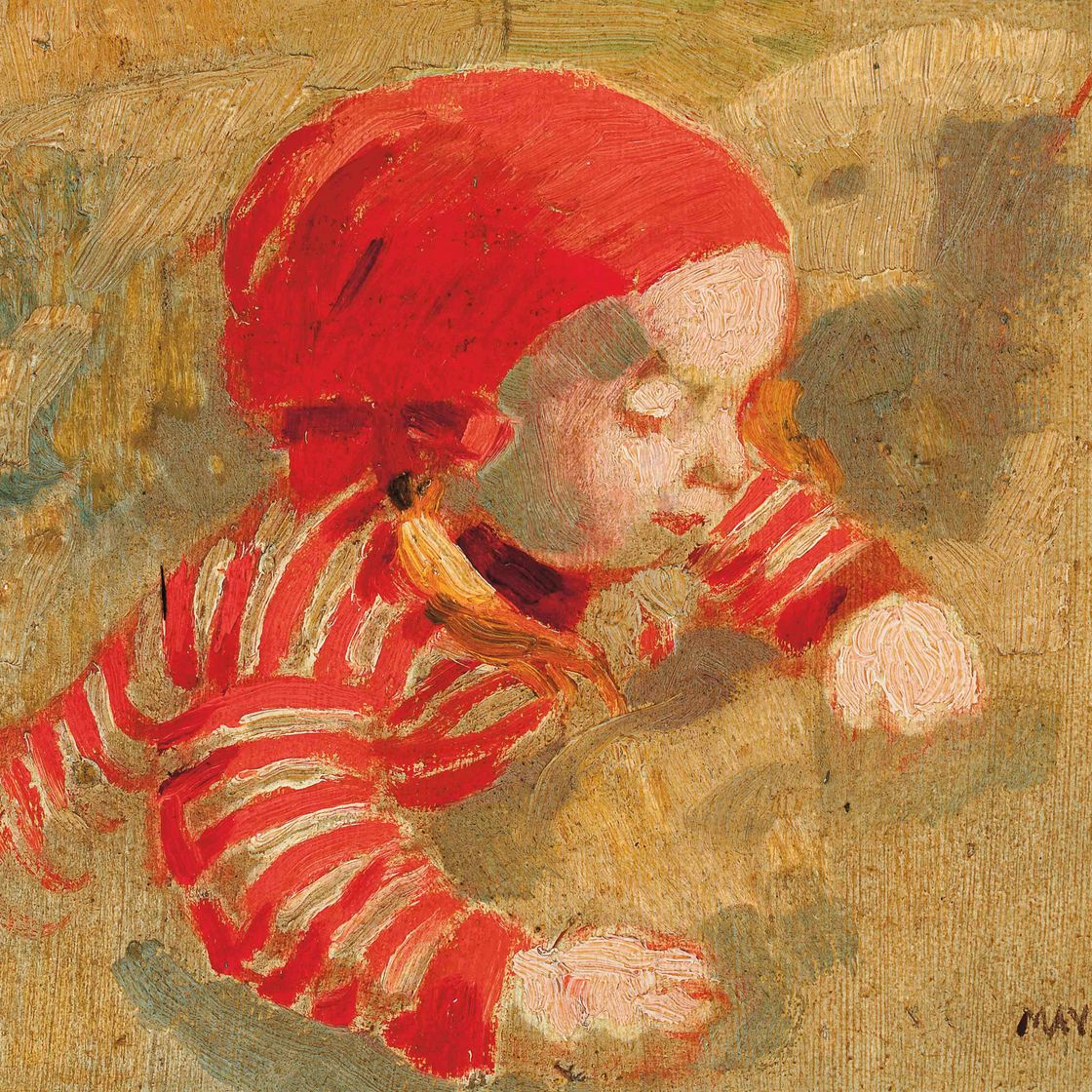Maurice Denis — Румяна от Мадлен в шляпке