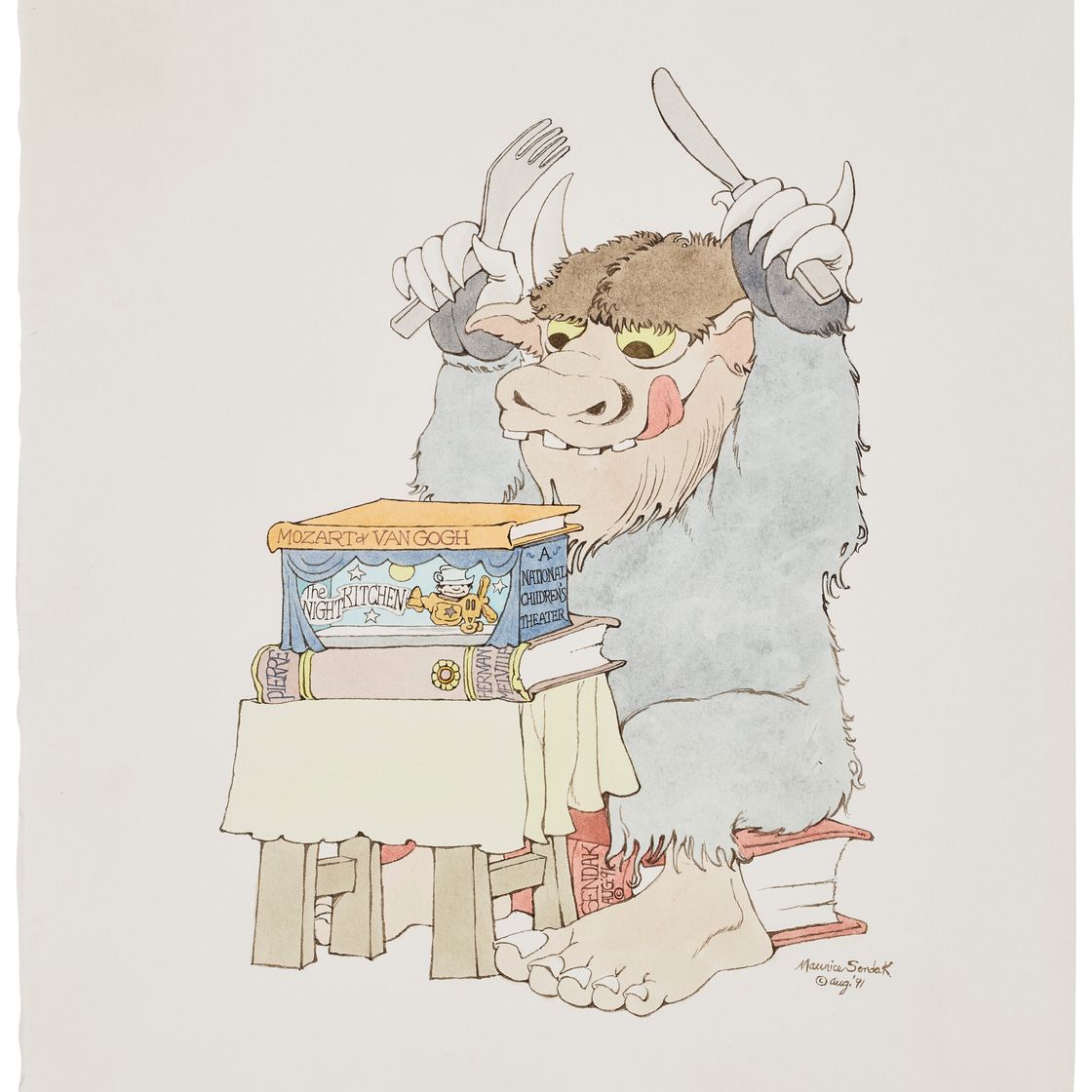 Maurice Sendak — Литературный обед