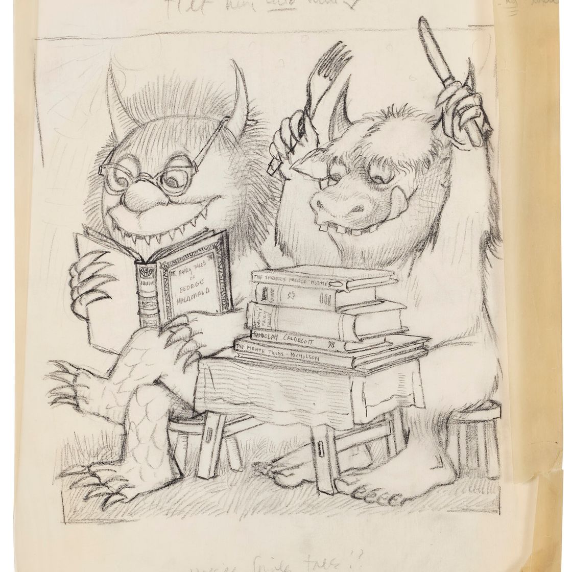 Maurice Sendak — Дикие читатели, изображение 2
