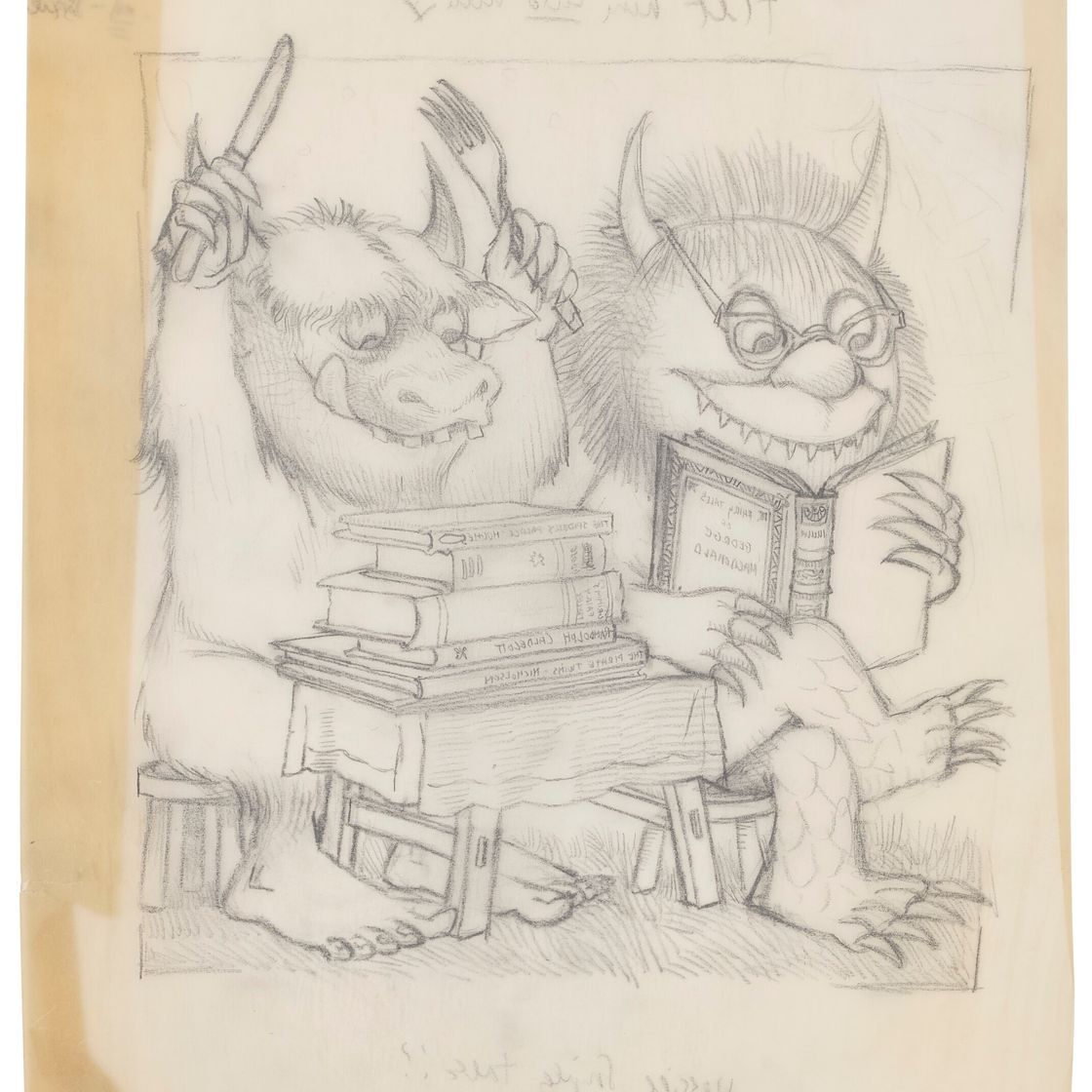 Maurice Sendak — Дикие читатели, изображение 3