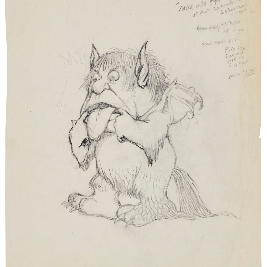 Maurice Sendak — Набросок кредитного кризиса