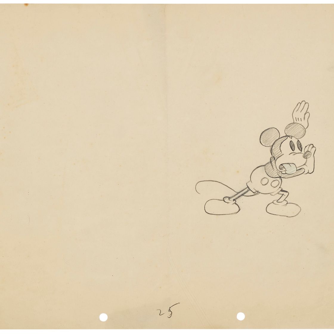 Maurice Sendak — Анимационный рисунок для Микки Мауса