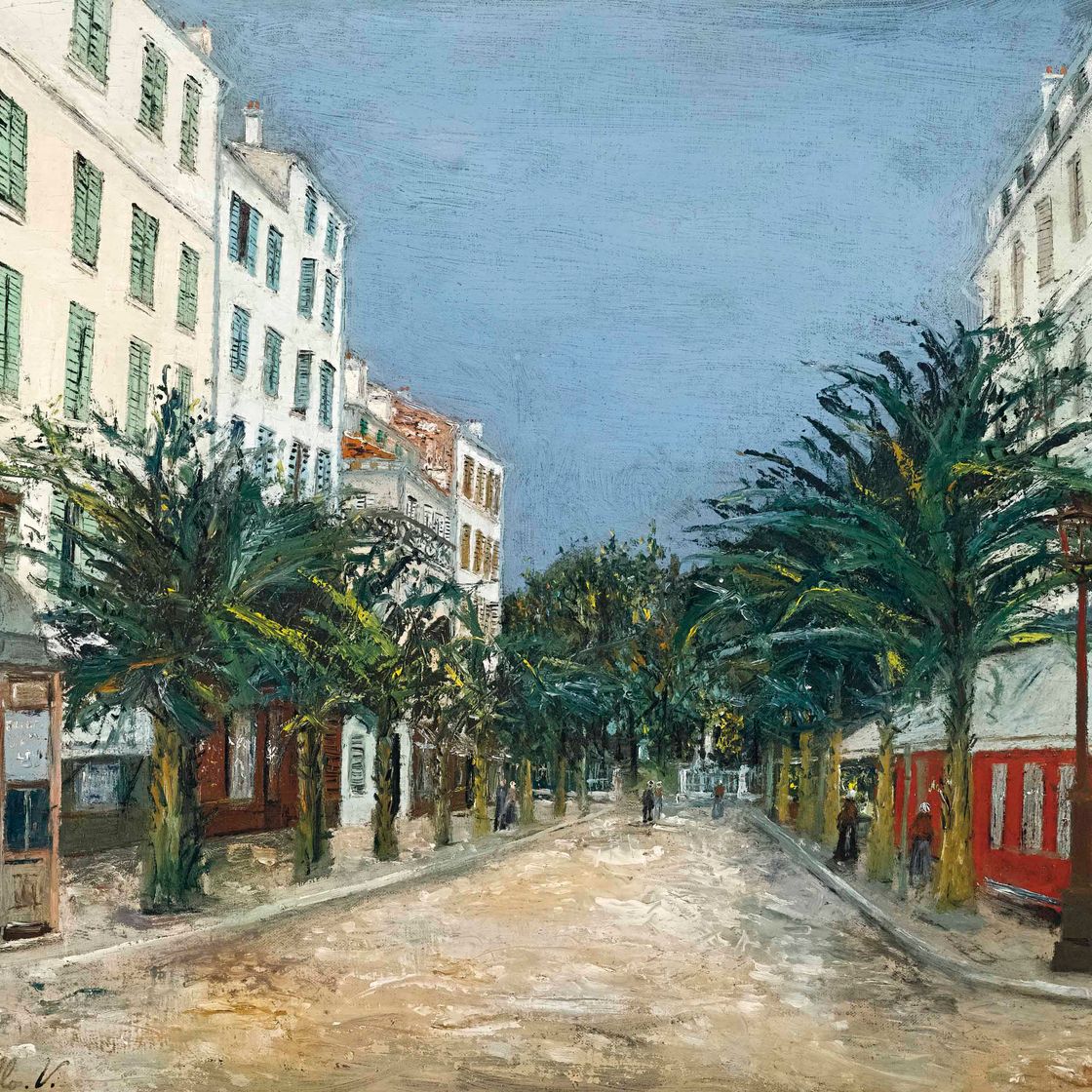Maurice Utrillo — Улица в Йере