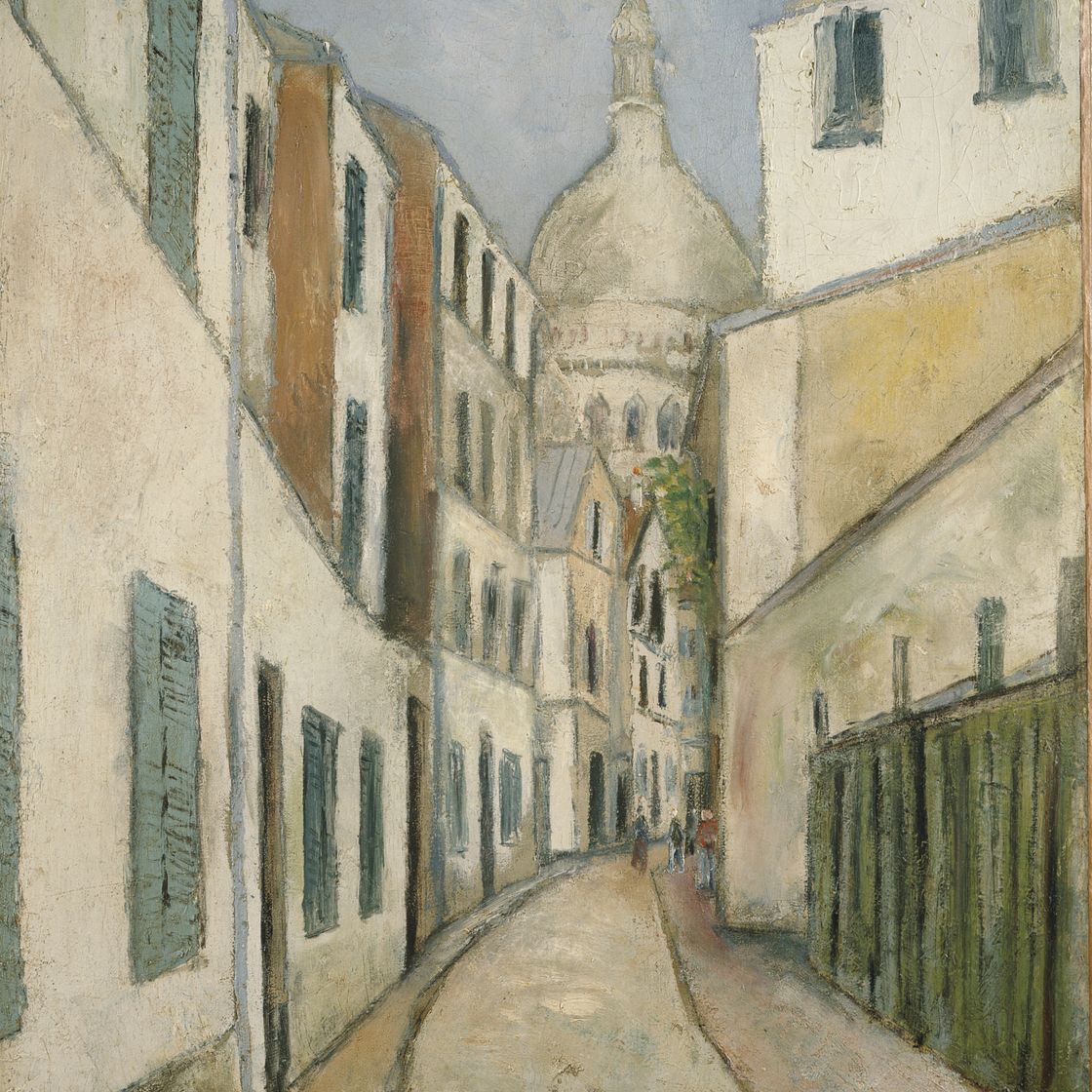 Maurice Utrillo — Улица Сен-Рустик