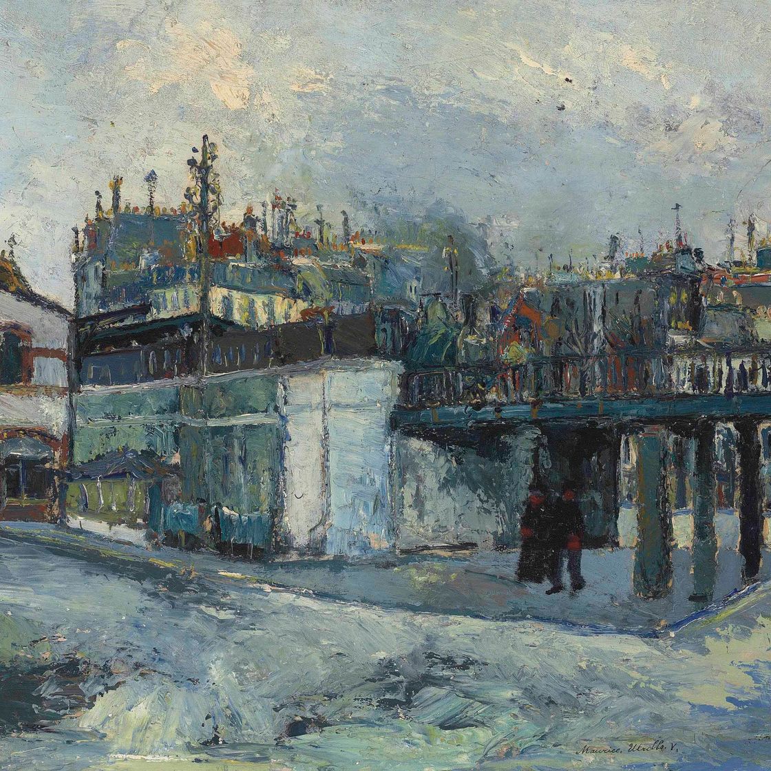 Maurice Utrillo — Виадук (переход Северный вокзал)