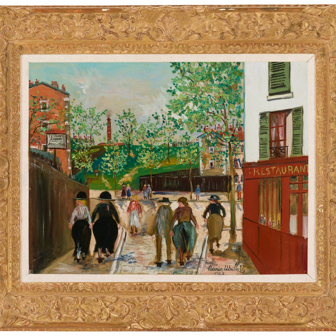 Maurice Utrillo — Укрепления на севере Парижа, изображение 2