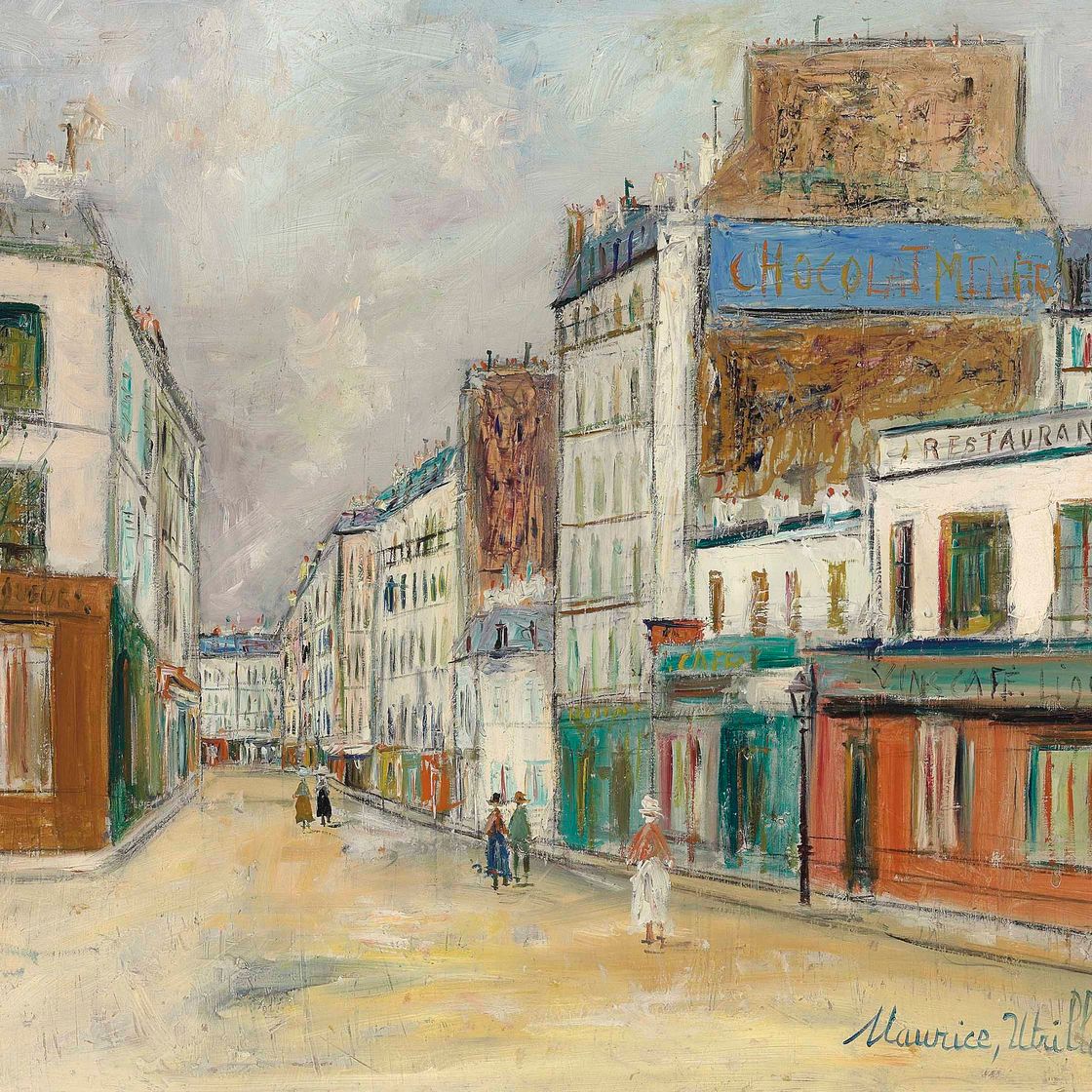 Maurice Utrillo — Улица Отей