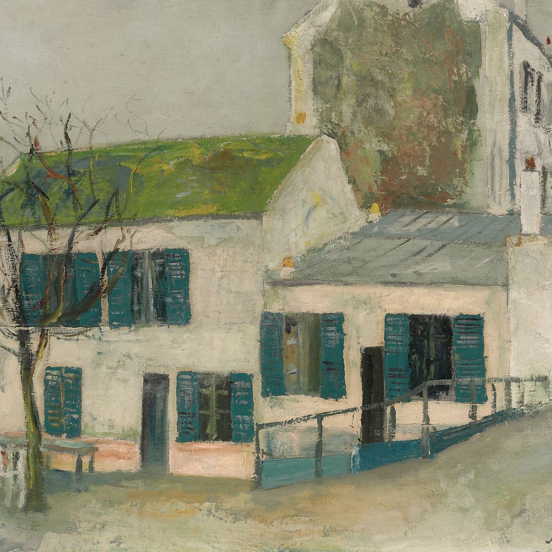 Maurice Utrillo — Ловкий Лапин на Монмартре