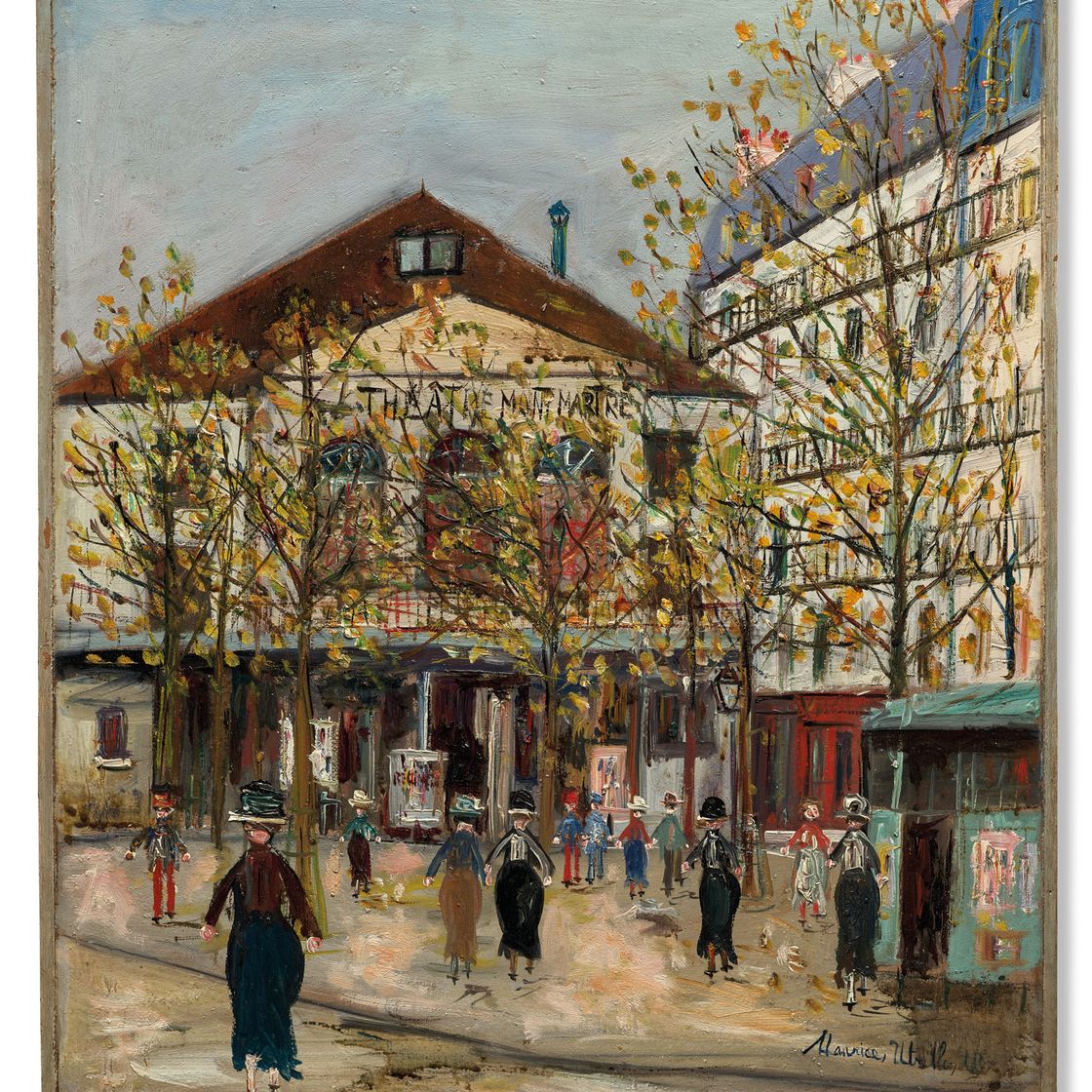 Maurice Utrillo — Театр искусств на Монмартре, изображение 2