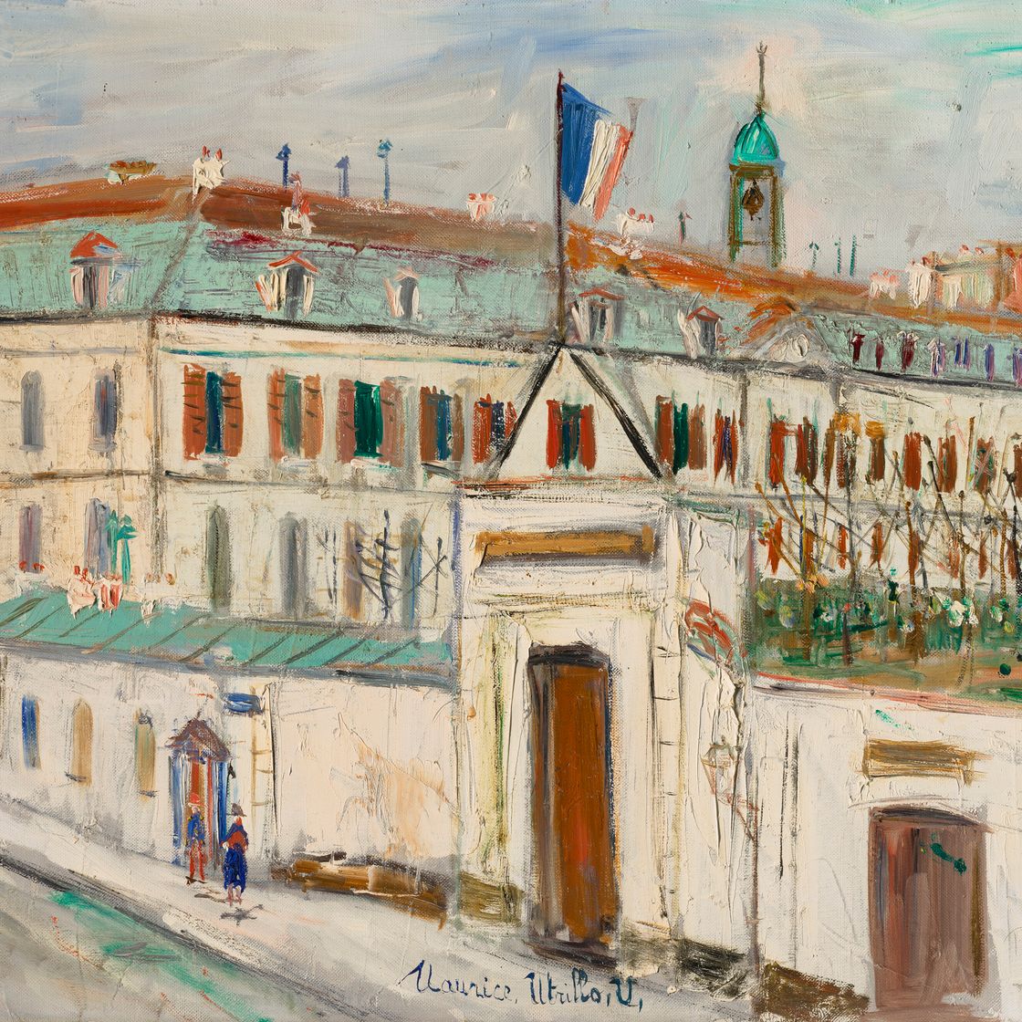 Maurice Utrillo — Ла казерна, изображение 1