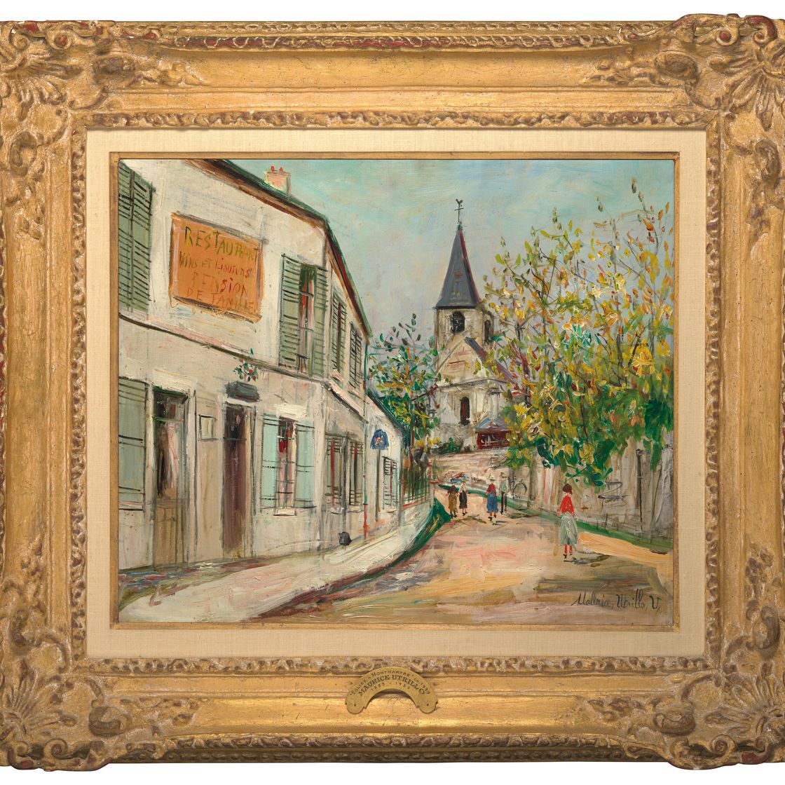 Maurice Utrillo — Церковь Во-де-Серне, изображение 2
