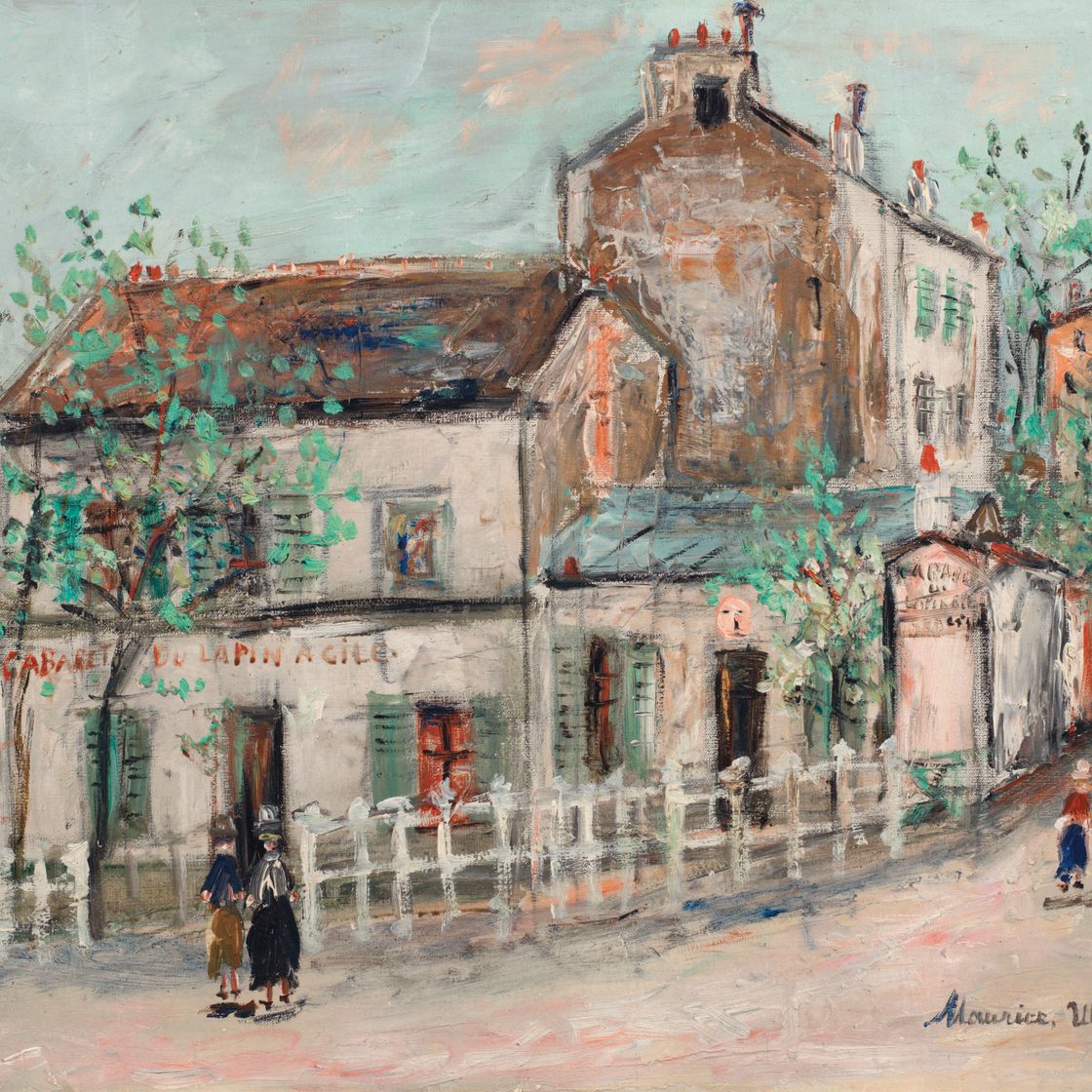 Maurice Utrillo — Кабаре дю Лапен Проворный