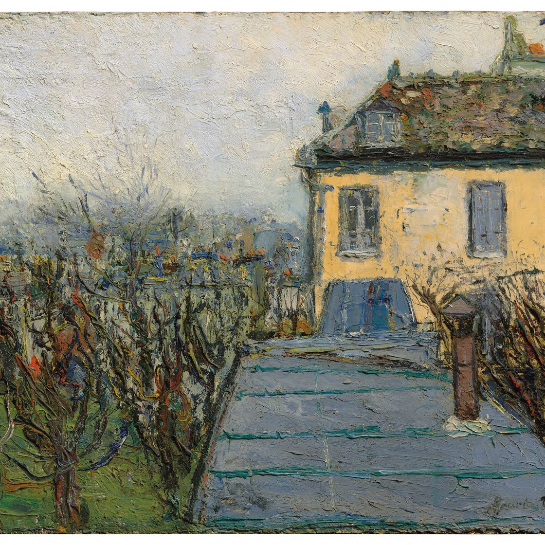 Maurice Utrillo — Дом Шодуан, Монмартр