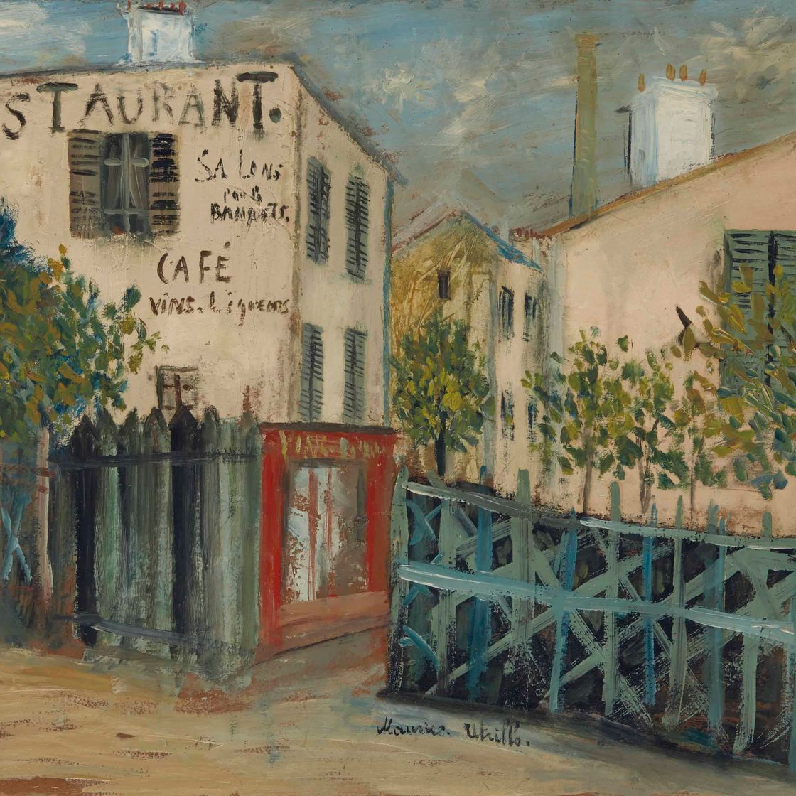 Maurice Utrillo — Монета с вершины Монмартра