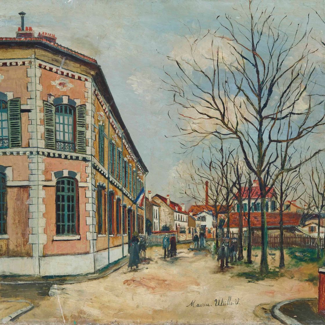 Maurice Utrillo — Школа Карно в Аржантее