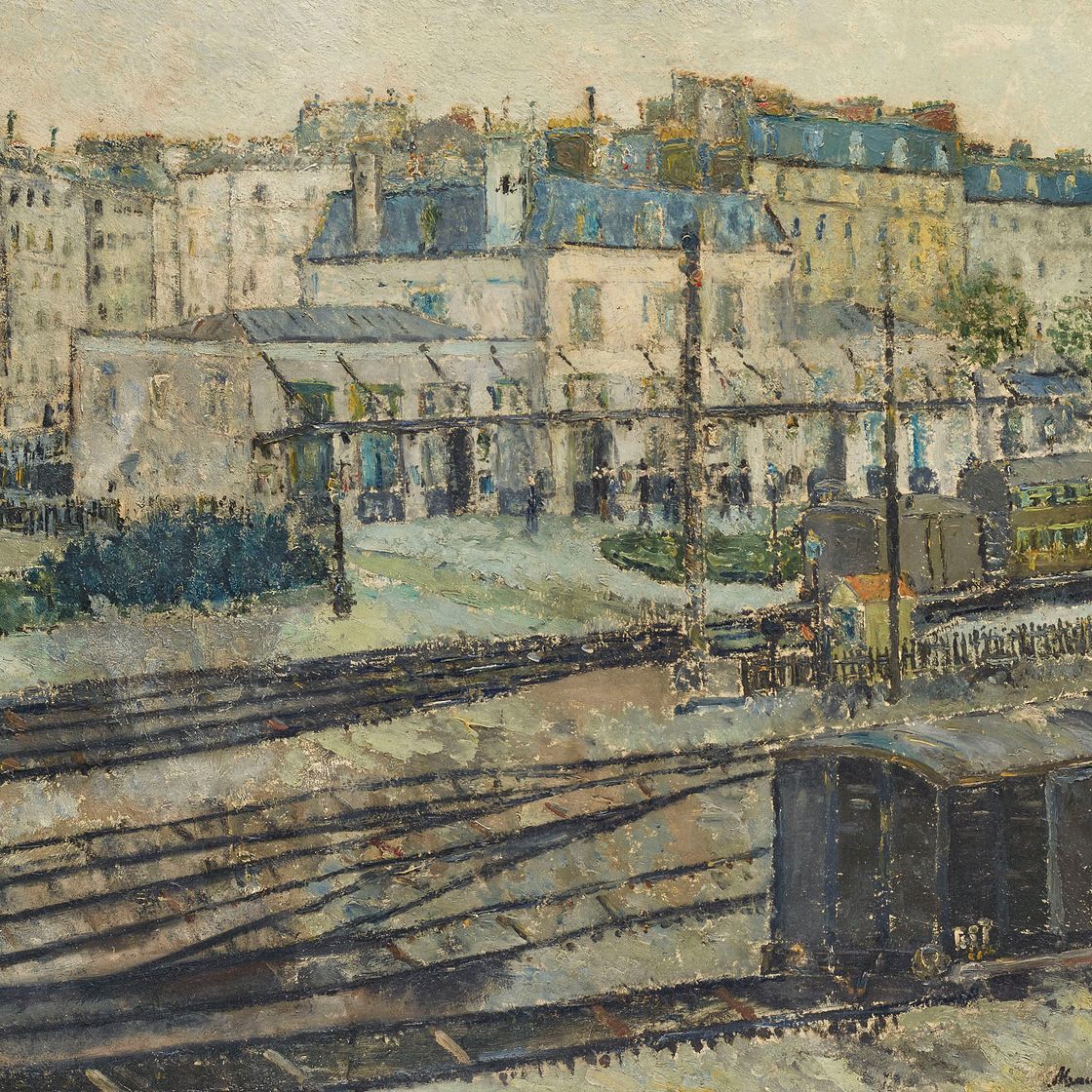 Maurice Utrillo — Вокзал Рейи