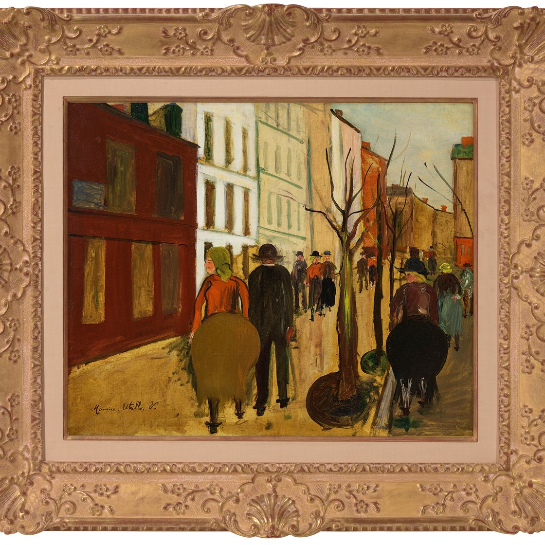 Maurice Utrillo — Улица на Монмартре, изображение 3
