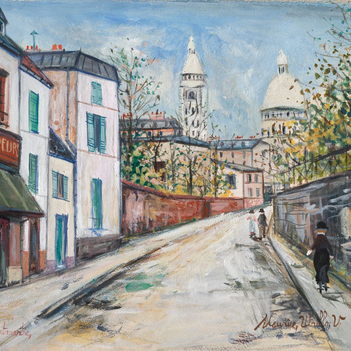 Maurice Utrillo — Монмартр, изображение 1