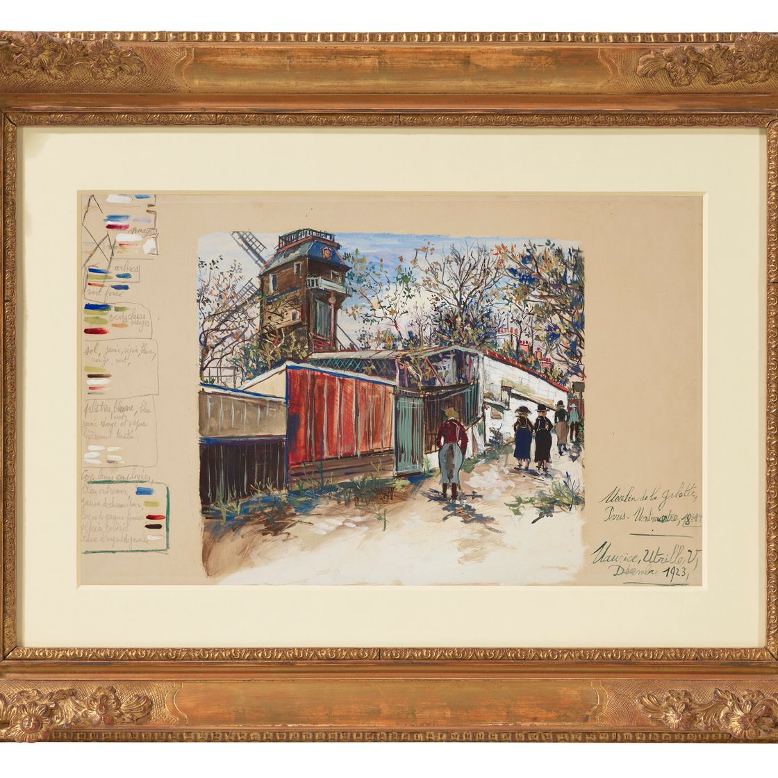 Maurice Utrillo — Ле-Мулен-де-ла-Галетт, изображение 2