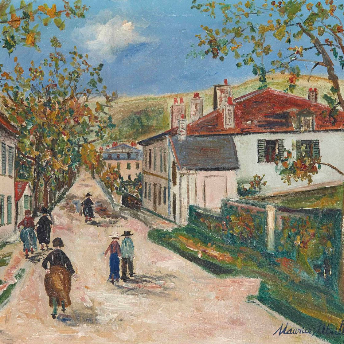 Maurice Utrillo — Шатийон-де-Михаэль (Айн)