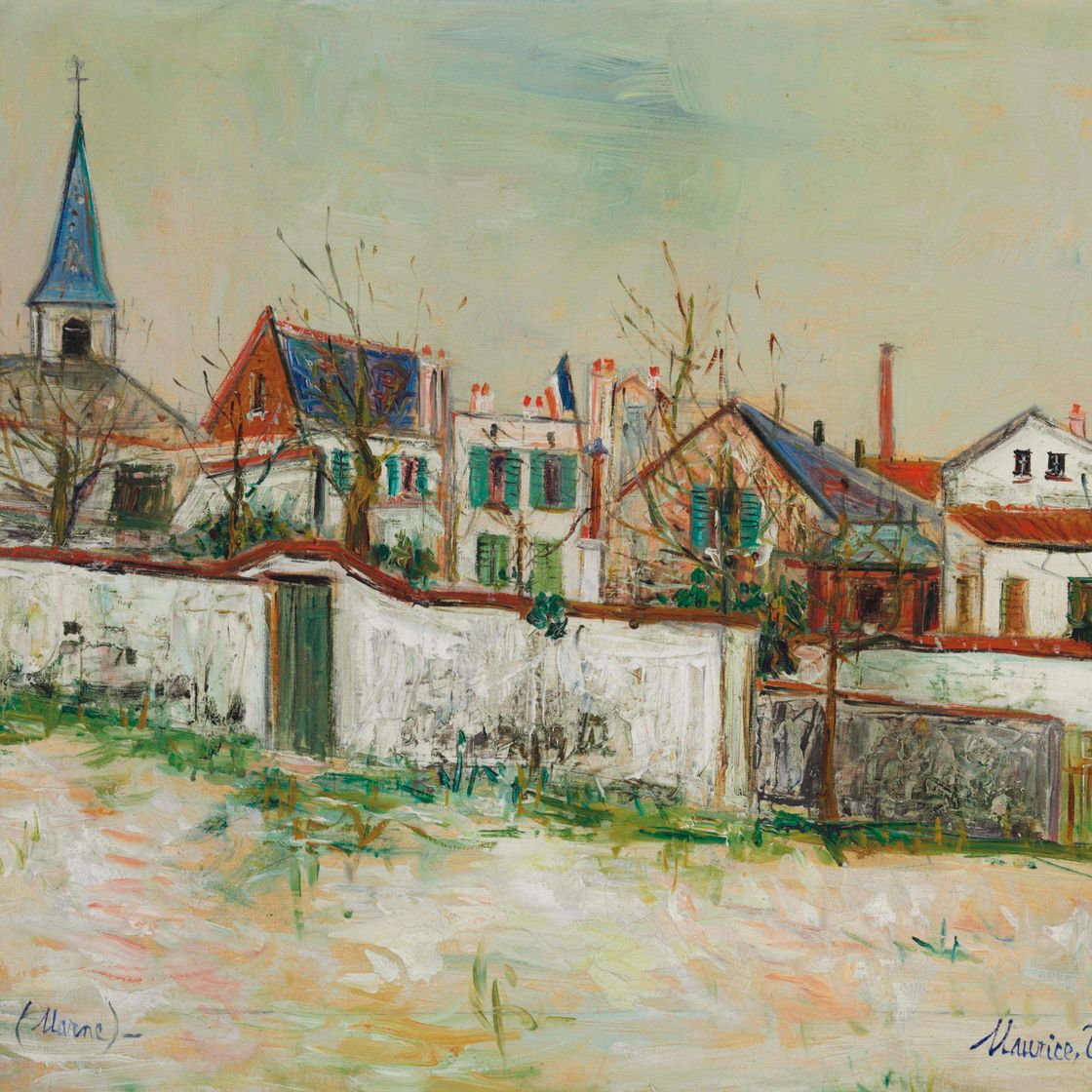 Maurice Utrillo — Майше (Марна)
