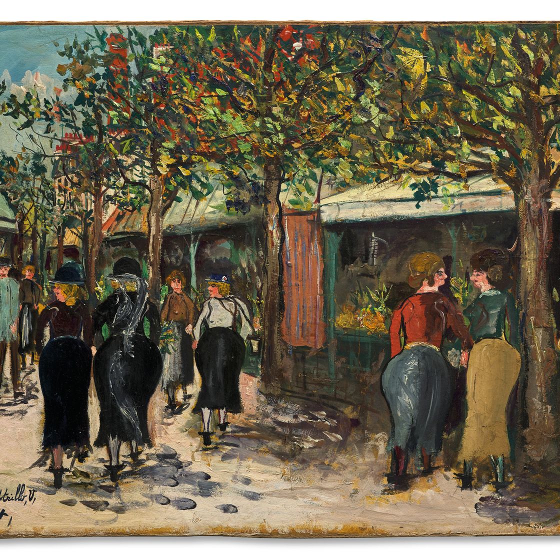 Maurice Utrillo — Марш на Монмартре, изображение 1