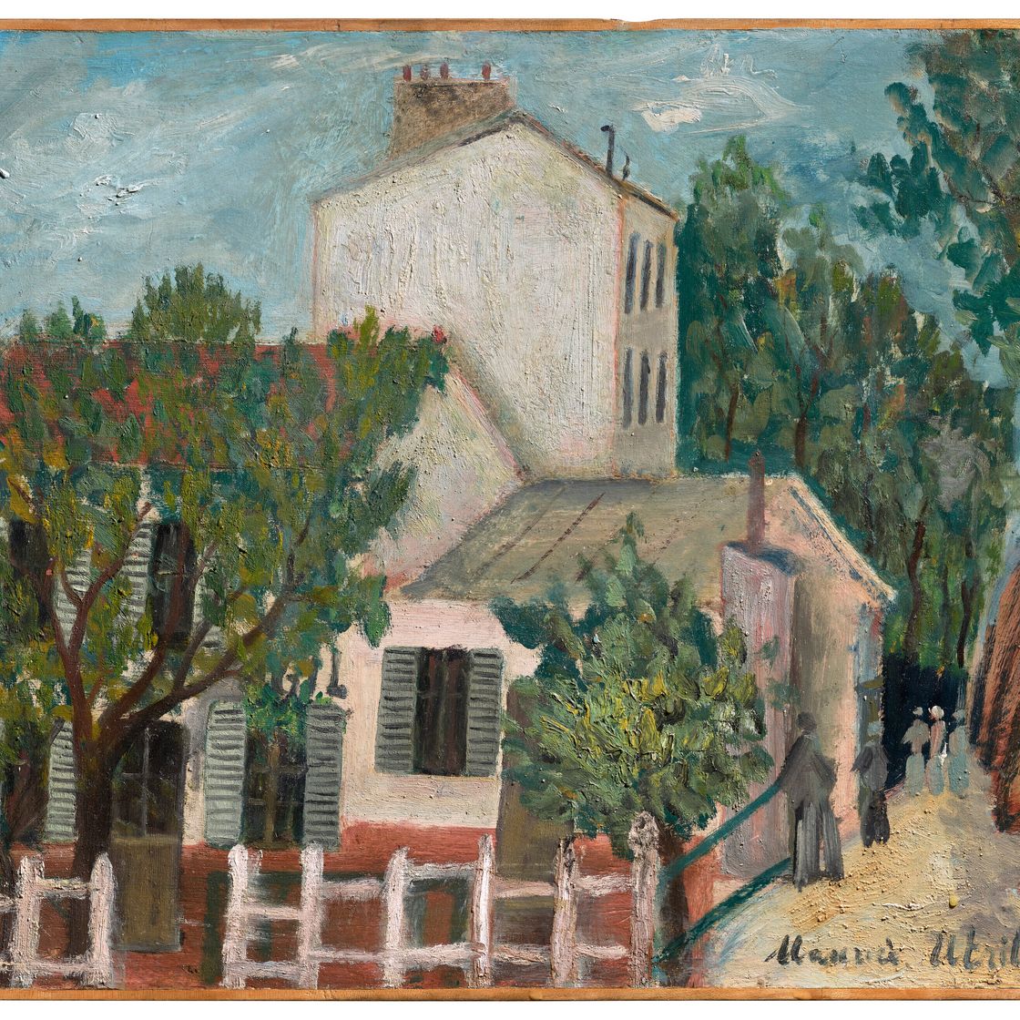 Maurice Utrillo — Ловкий Лапин на Монмартре, изображение 2