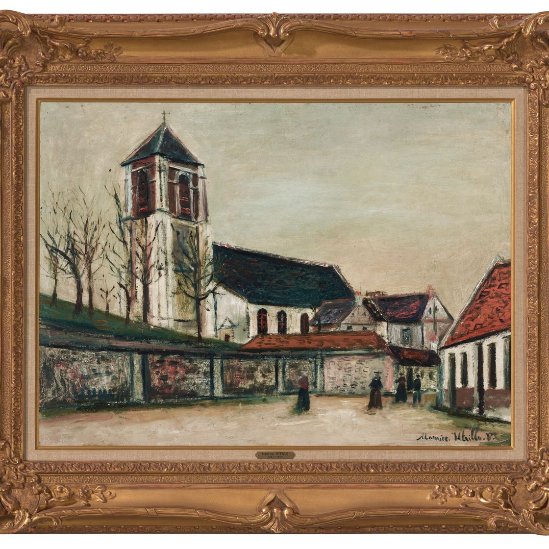 Maurice Utrillo — Эглиз де Мирамон (Сомма), изображение 3