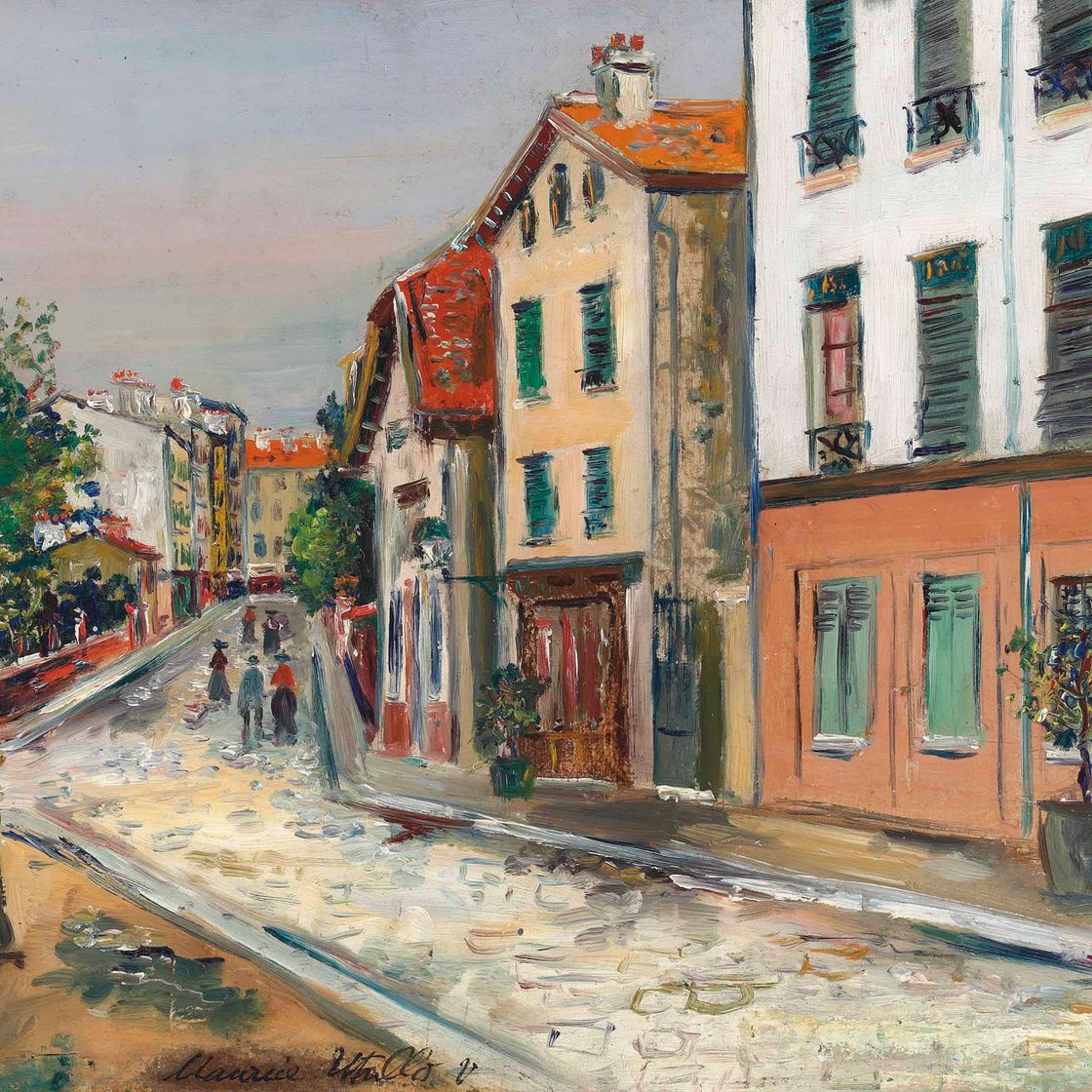 Maurice Utrillo — Улица XIII(e) округа Парижа