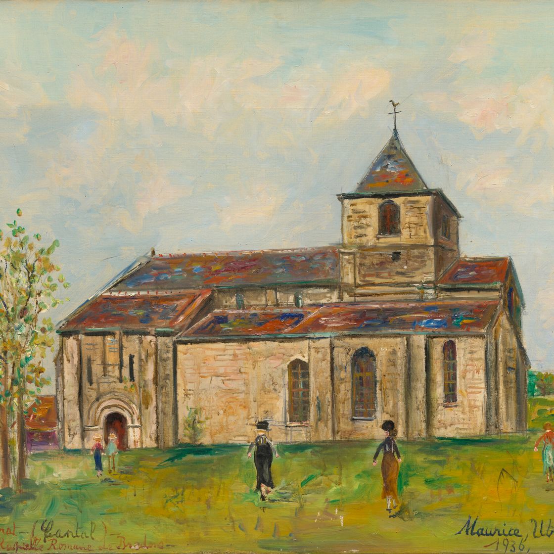Maurice Utrillo — Римская часовня Мурата (Канталь)
