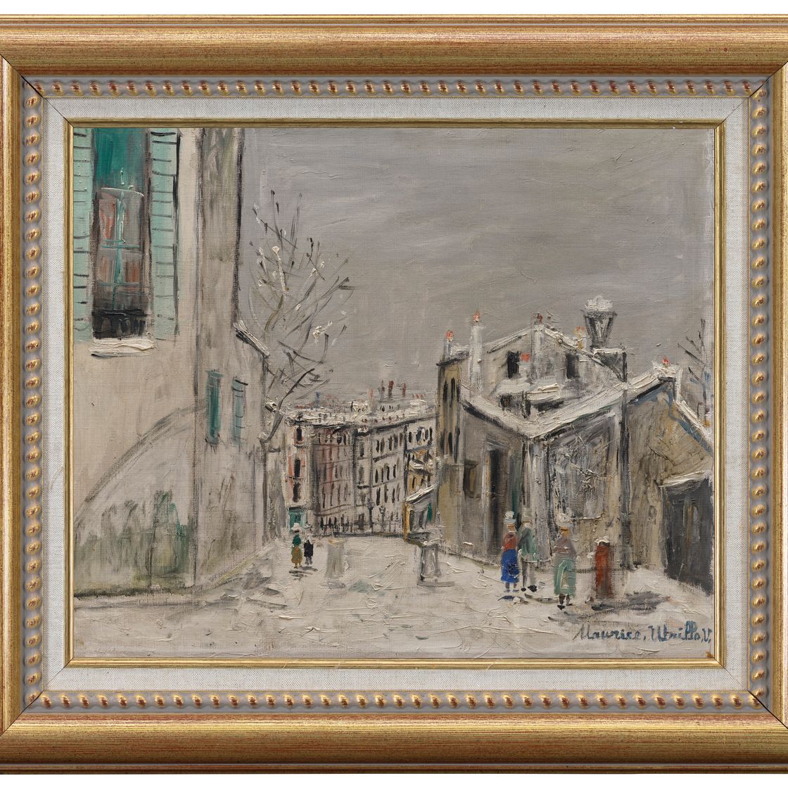 Maurice Utrillo — Дом Мими Пинсон совсем рядом, изображение 2
