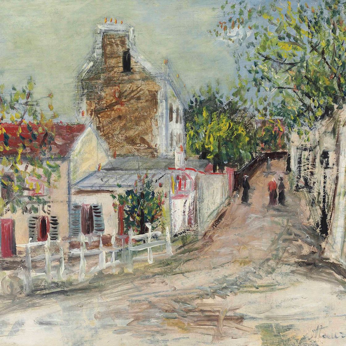 Maurice Utrillo — Ле Лапен Проворный