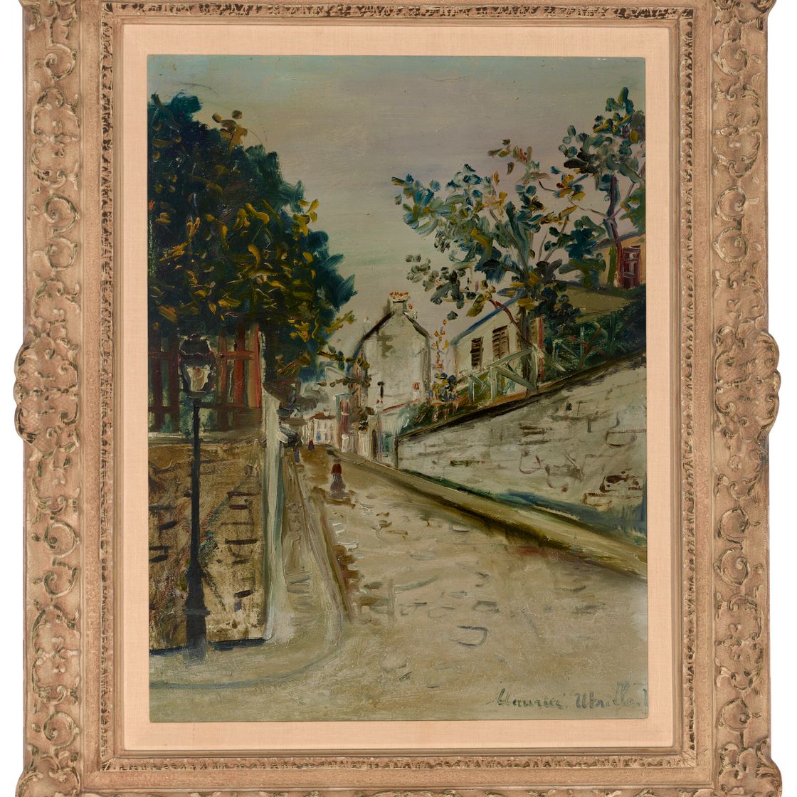 Maurice Utrillo — Улица Норвин на Монмартре, изображение 3