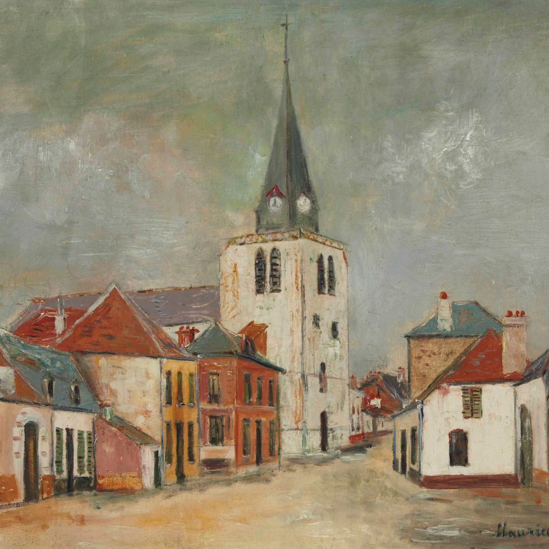 Maurice Utrillo — Эглиз де Букуа пре д'Аррас