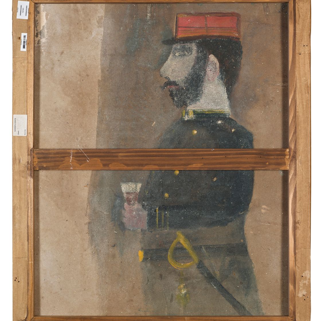 Maurice Utrillo — Ловкий лапоть на Монмартре ( спереди ); Специалист по профилю ( сзади ), изображение 3
