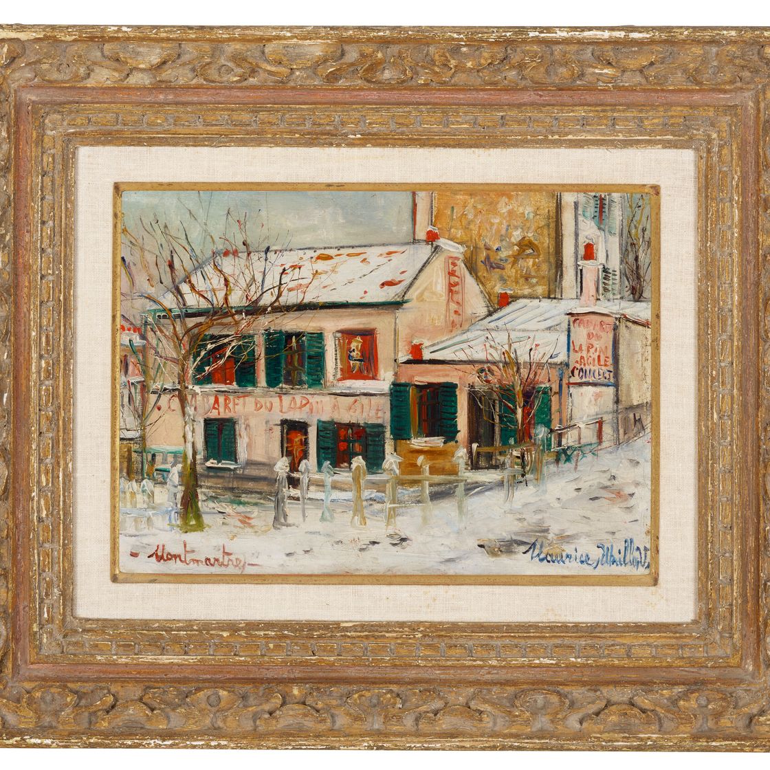 Maurice Utrillo — Кабаре на лапах, проворное, совсем рядом, изображение 2