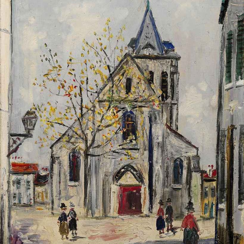 Maurice Utrillo — Эглиз де банлиуэ