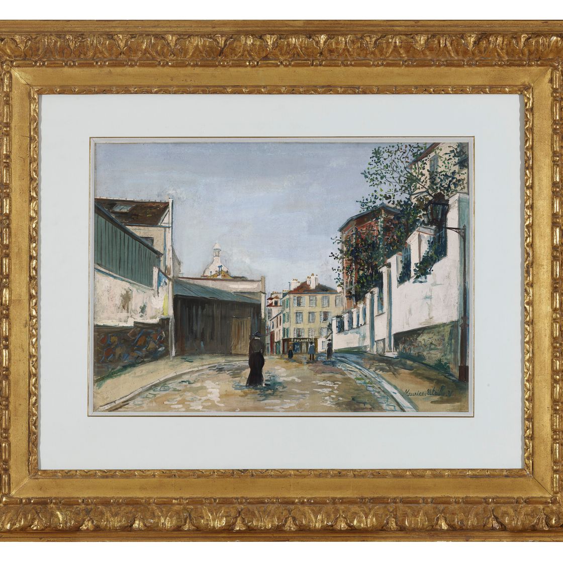 Maurice Utrillo — Улица Норвен, Монмартр, изображение 2