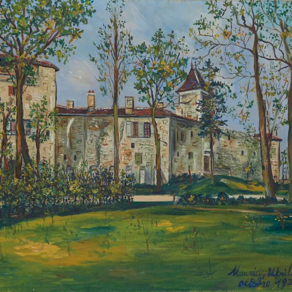 Maurice Utrillo — Замок Сен-Бернар