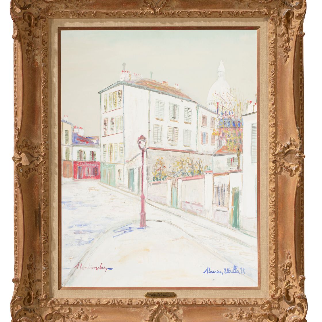 Maurice Utrillo — Площадь Жан-Батиста Клемана на Монмартре, изображение 2