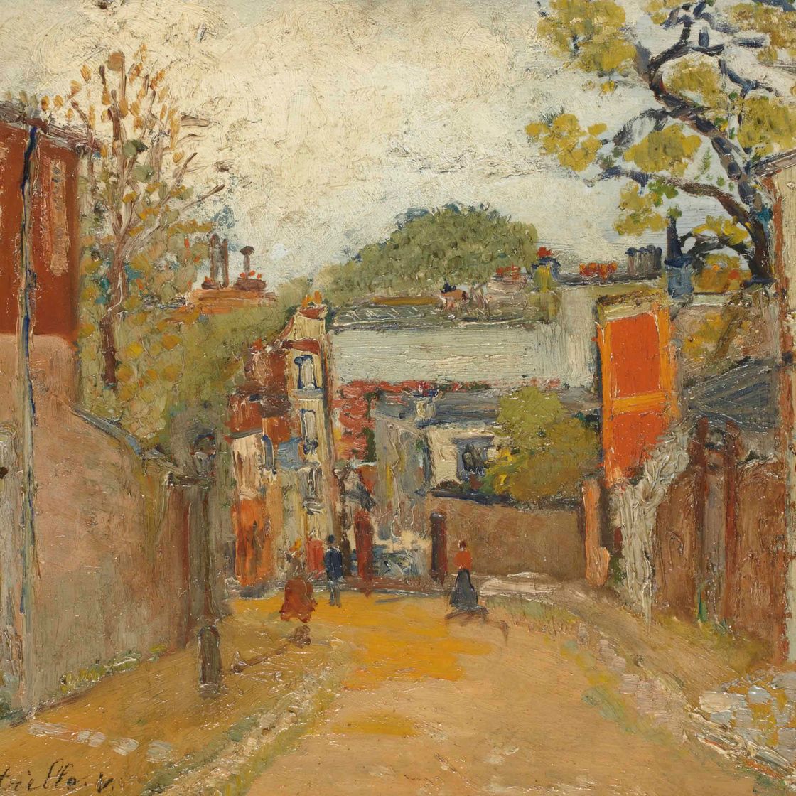Maurice Utrillo — Улица Абревуар