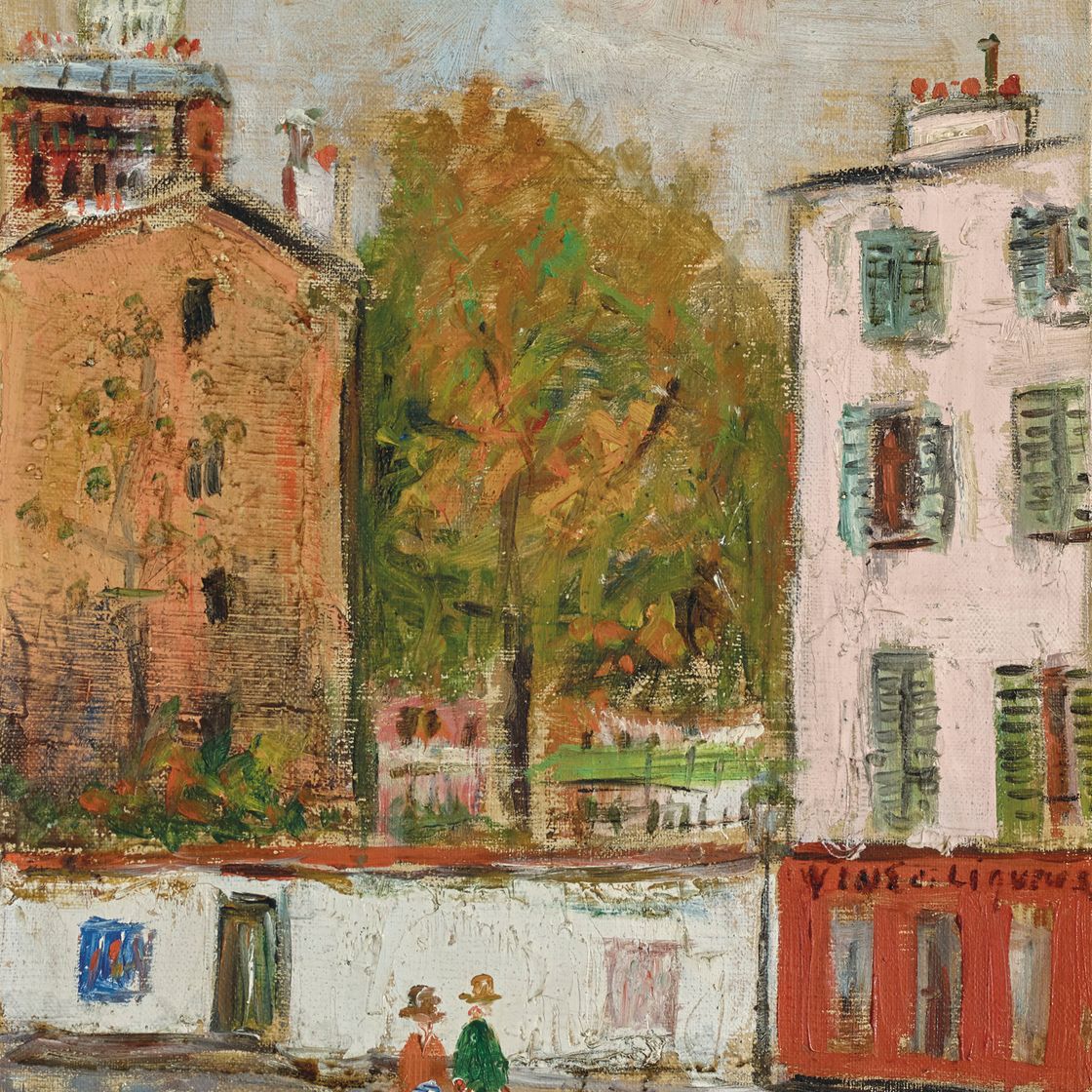 Maurice Utrillo — Монмартр, собор Сакре-Кер