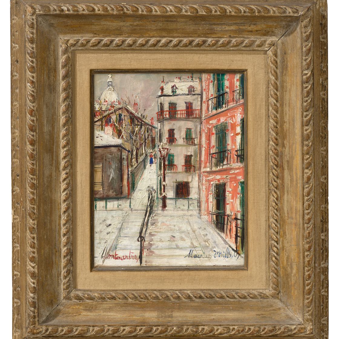 Maurice Utrillo — Монмартр у самой границы, изображение 2