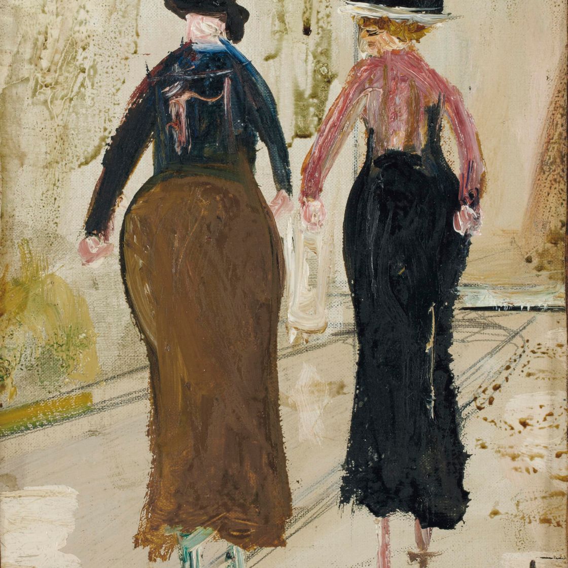 Maurice Utrillo — Двое женщин-де-дос