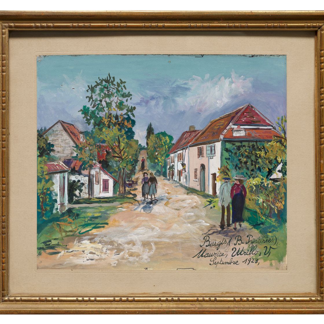 Maurice Utrillo — Горы на Пиренеях, изображение 4