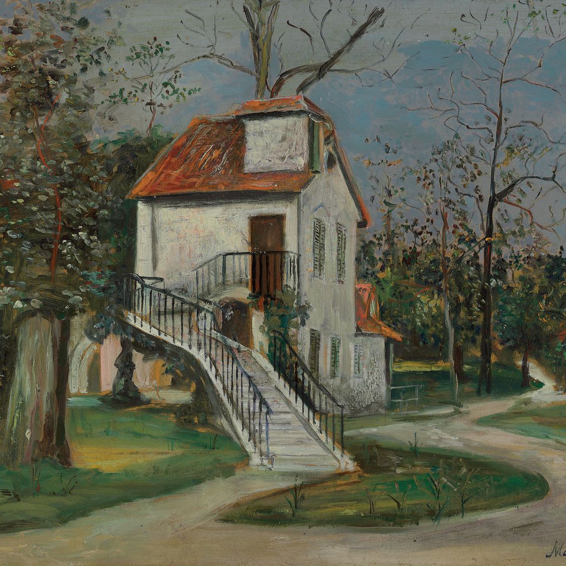 Maurice Utrillo — Мулен Королевы в Трианоне