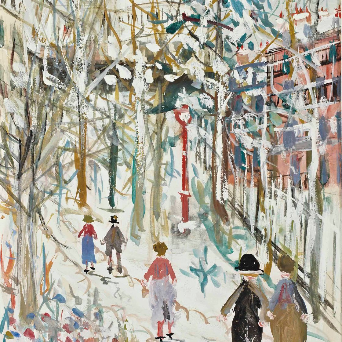 Maurice Utrillo — Сакре-Кер-де-Монмартр и площадь Сен-Пьер