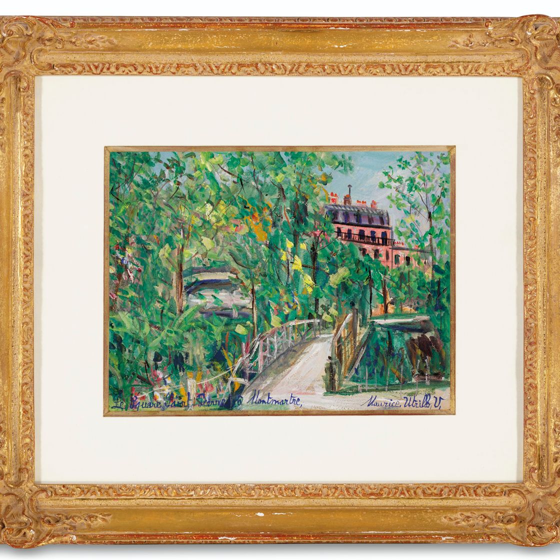Maurice Utrillo — Площадь Сен-Пьер на Монмартре, изображение 2