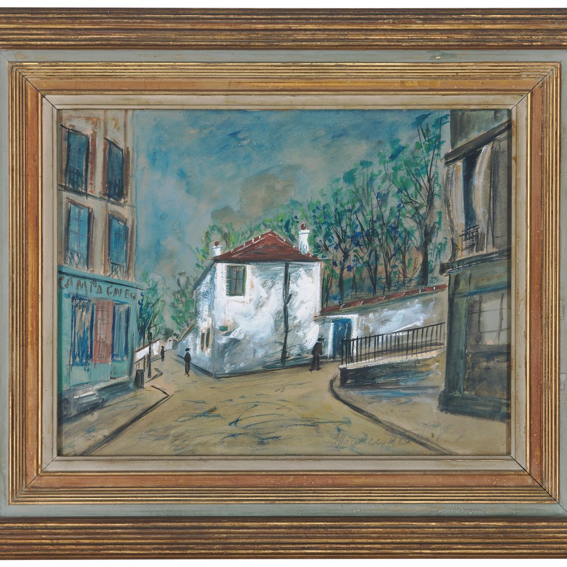 Maurice Utrillo — Дом Берлиоза на Монмартре