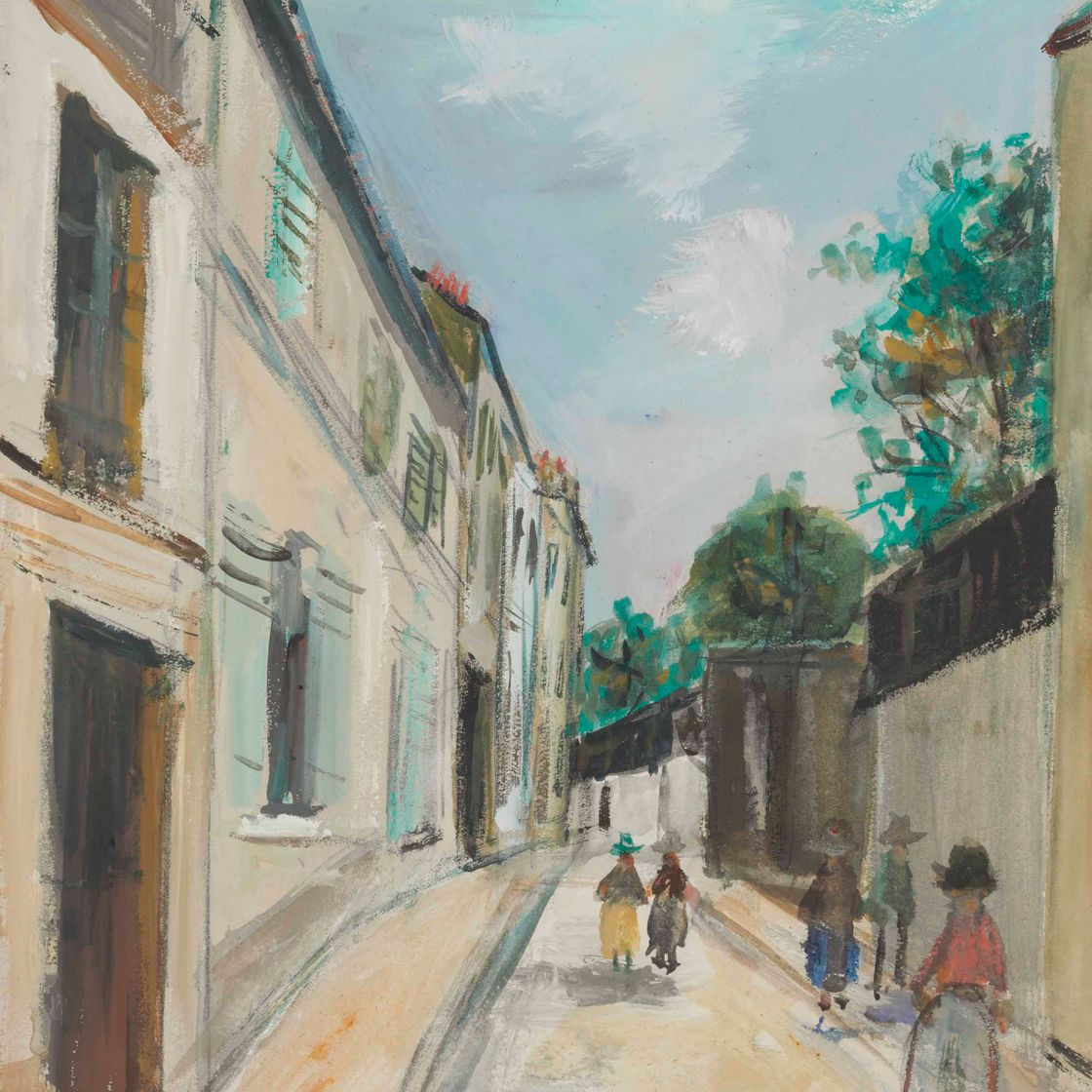 Maurice Utrillo — Улица Корто